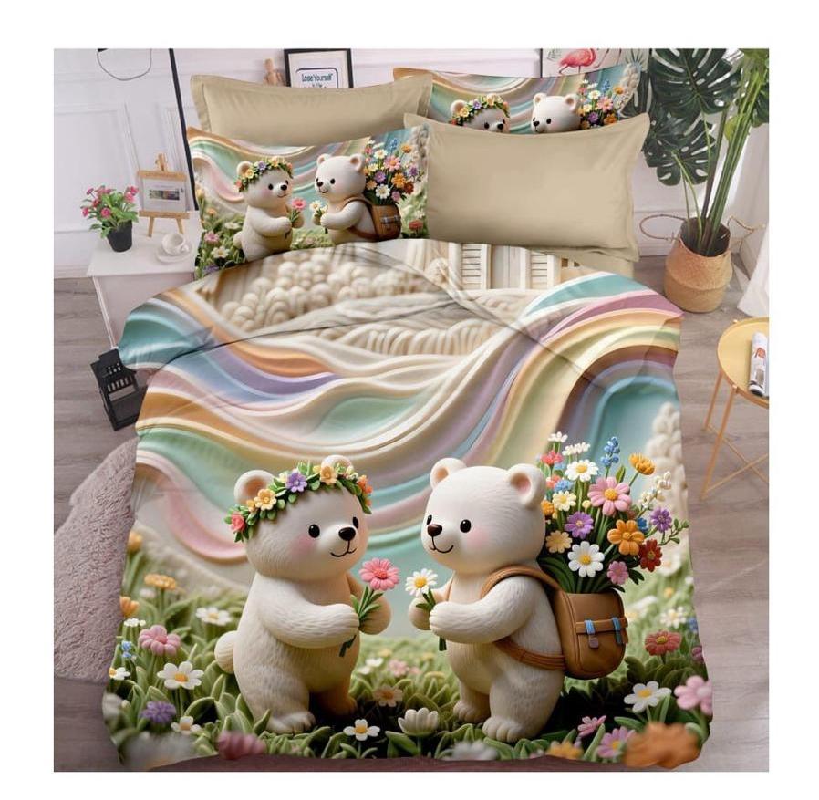 Teddy Bear Bedsheet